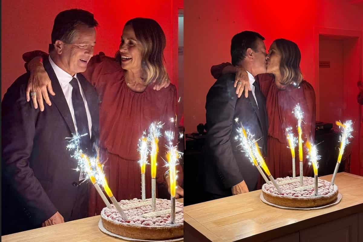 look di cristina parodi elegante e semplice da copiare
